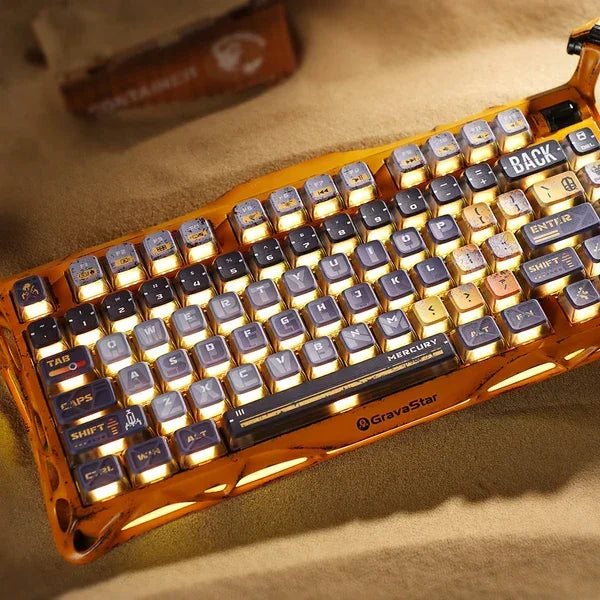 Gaming Mechanical Keyboard  Aluminum Frame RGB Backlit - Product detail 9