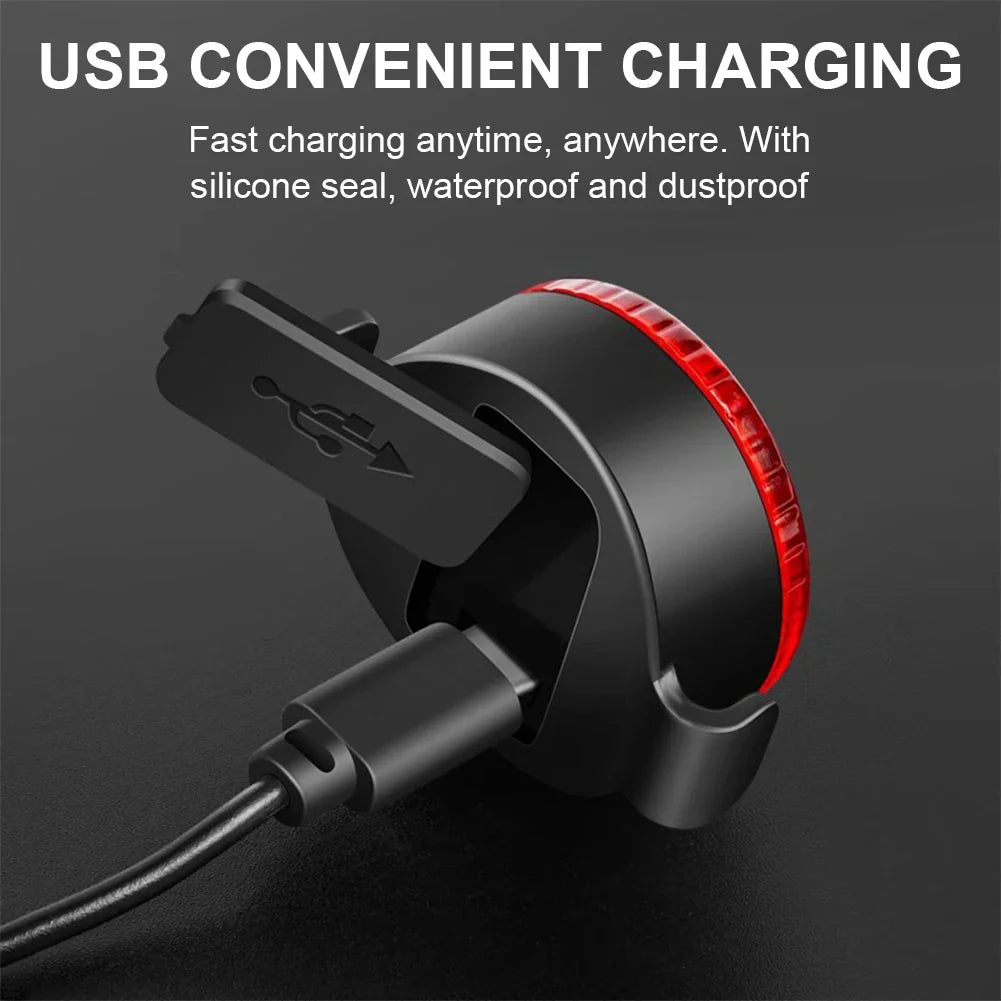 LED Bicycle Light Set  USB Rechargeable Front and Rear Safety Lights - Product detail 5