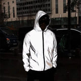Reflective Safety Jacket  360 High Visibility Hooded Design - Product example