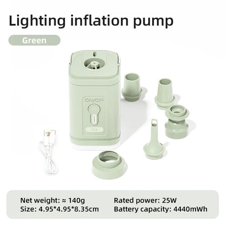 Portable Air Compressor  Digital Mini Wireless Inflator - Product detail 14