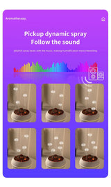 Smart Essential Oil Diffuser  Jellyfish Design With Remote Control - Product detail 12