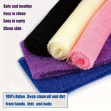 Mesh Bath Scrubber  Multi-Color Exfoliating Sponge Set - Product detail 8