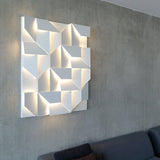 Modern 3D Wall Light  Geometric LED Panel Design - Product detail 16