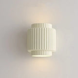 Modern Wall Sconce  Ribbed Resin Design - Product detail 9