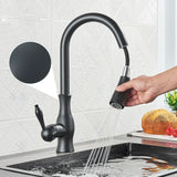 Modern Kitchen Faucet  Polished Brass Gold Finish - Product detail 4