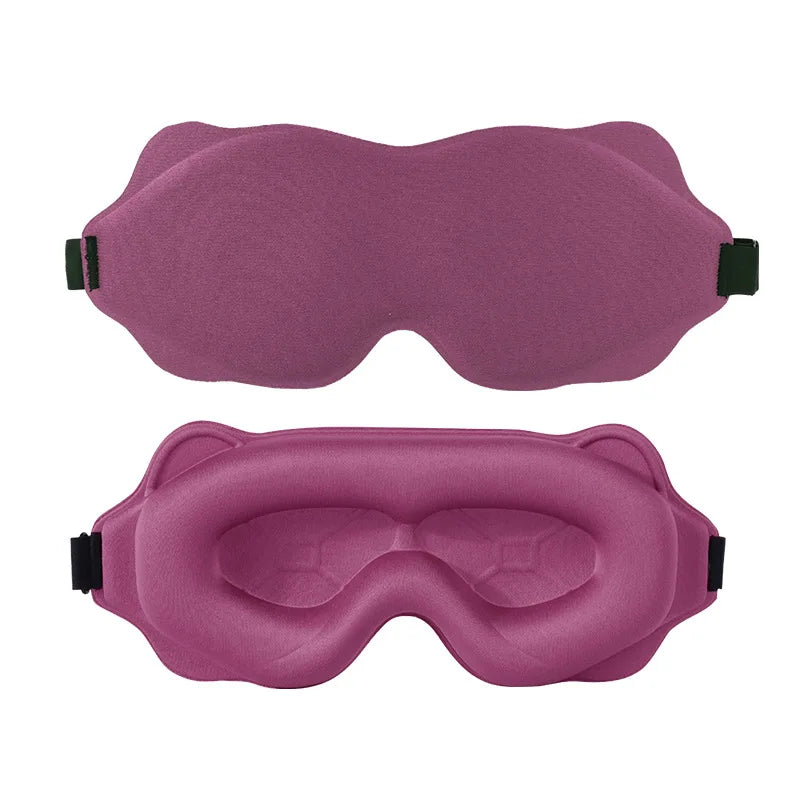 3D Memory Foam Sleep Mask  Ergonomic Light Blocking Design - Product detail 12