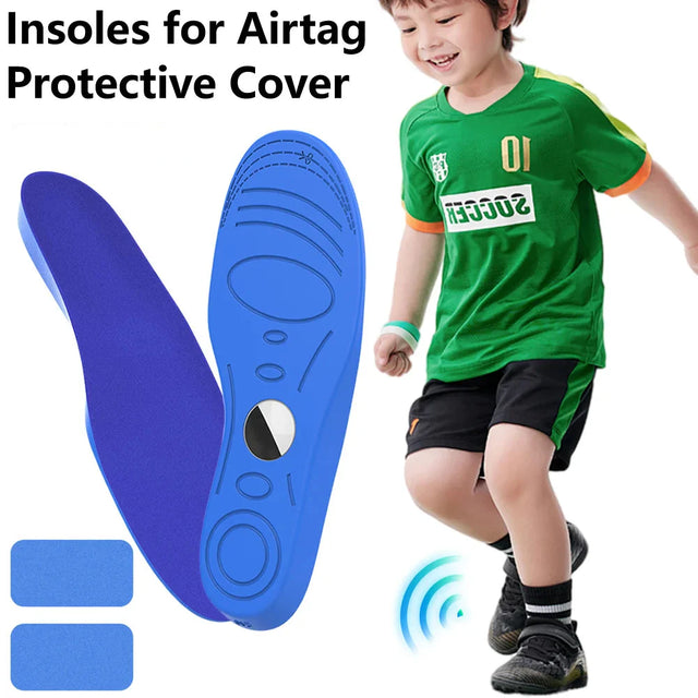 Smart Tracking Insoles  AirTag Compatible Shoe Insert - Product showcase