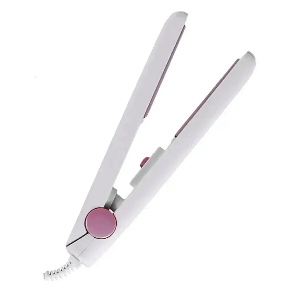 Mini Hair Straightener  Ceramic Plates Travel Size Tool - Product detail 6