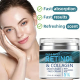 Retinol Collagen Face Cream  Anti-Aging Moisturizer with Hyaluronic Acid - Detailed view