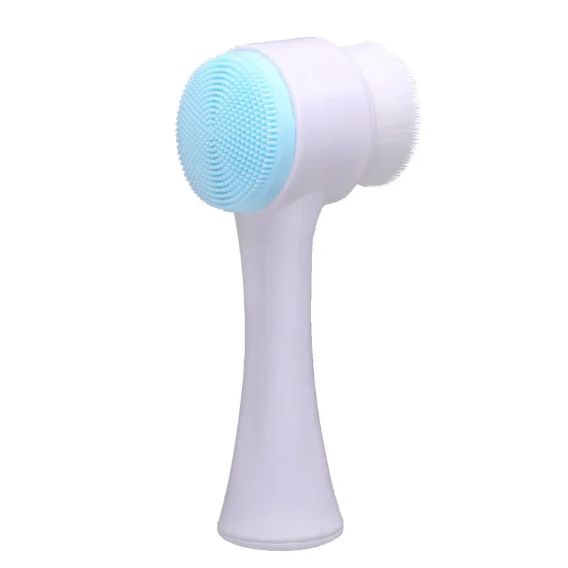 Silicone Face Cleanser  Dual-Sided Exfoliating Brush - Product detail 5