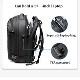 Smart Travel Backpack  Vacuum Compression Storage System - Product detail 5