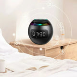 Smart Digital Alarm Clock  RGB Light Bluetooth Speaker Display - Product detail 5
