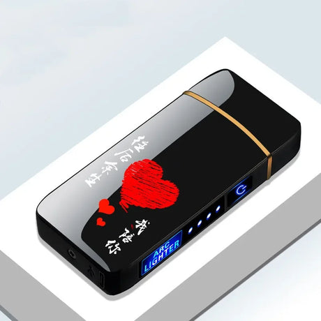Plasma Arc Lighter  Blue Metal Double Arch Design - Product detail 8