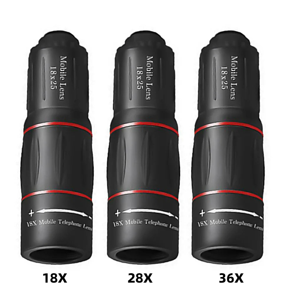 Professional Zoom Lens Kit  18-36X Telephoto Camera Attachment - Product example