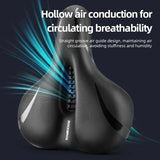 Ergonomic Bike Saddle  Shock-Absorbing Silicone Design - Product detail 4
