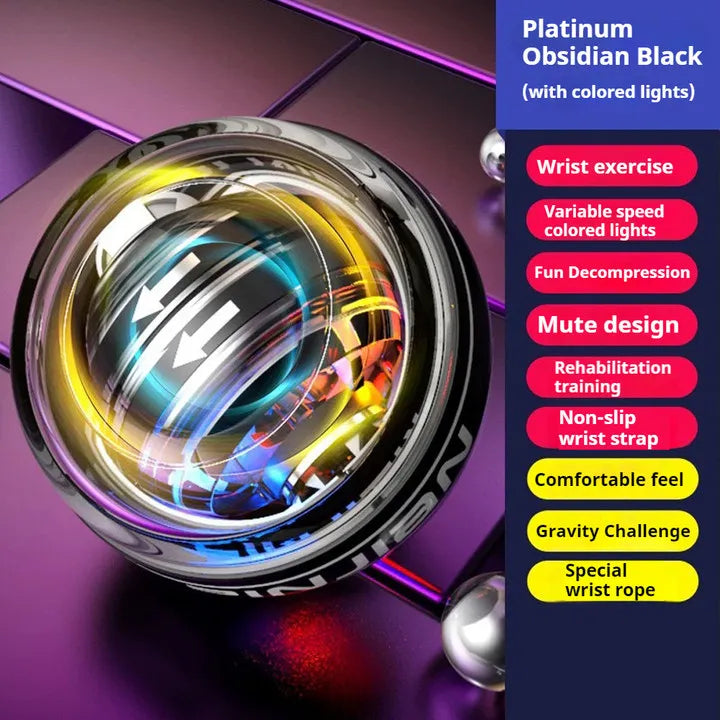 LED Gyroscopic Wrist Trainer  Motion-Activated Light Display - Product detail 14