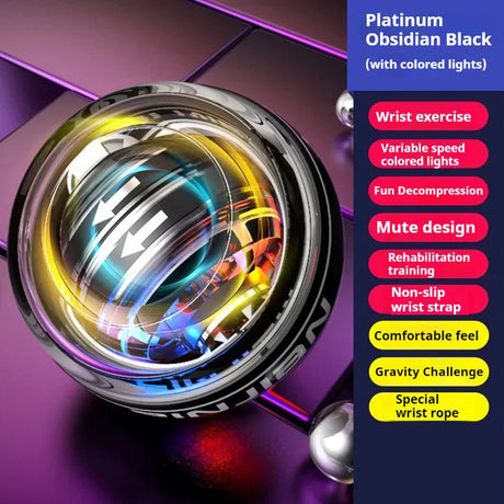 LED Gyroscopic Wrist Trainer  Motion-Activated Light Display - Product detail 14