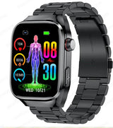 Smart Health Monitor Watch  ECG Blood Sugar Tracking Display - Product detail 12