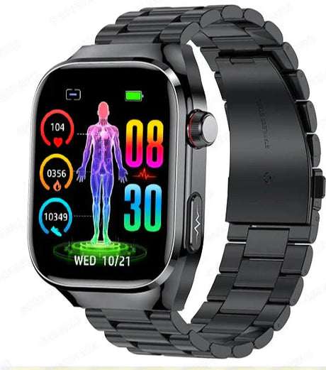 Smart Health Monitor Watch  ECG Blood Sugar Tracking Display - Product detail 12