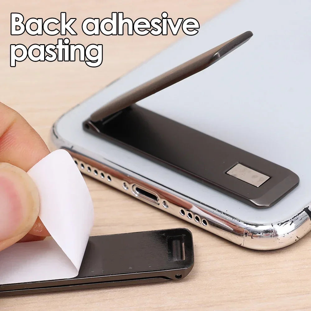 Slim Magnetic Phone Stand  90 Foldable Kickstand Design - Product example