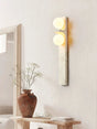 Modern LED Wall Light  Natural Stone Dual Globe Design - Product detail 4