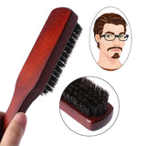 Professional Teasing Brush  Boar Bristle Wooden Handle - Product detail 7