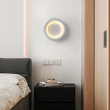 Modern Moon Wall Light  Wabi Sabi Textured Design - Product detail 4