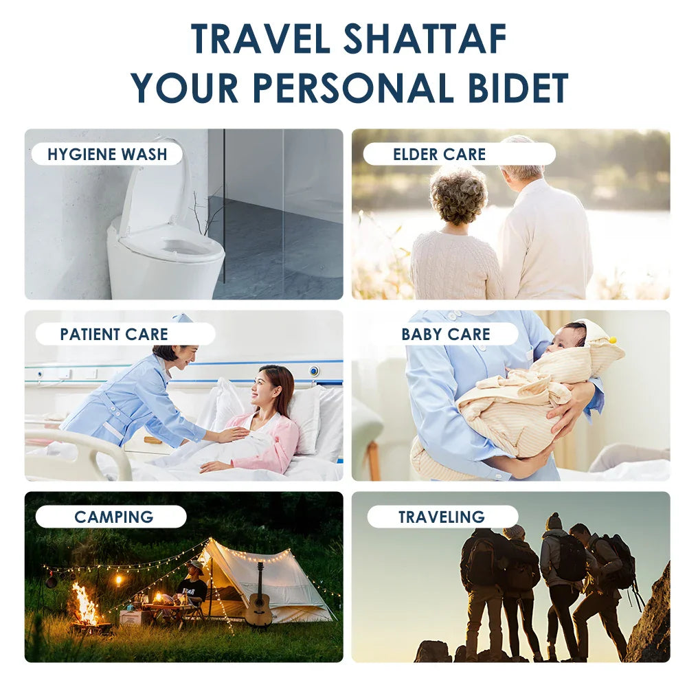 Portable Bidet Sprayer  23L Rechargeable Travel Cleaner - Product detail 5