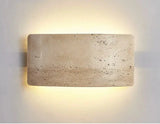 Modern Travertine Wall Lamp  Natural Stone LED Sconce - Product detail 7