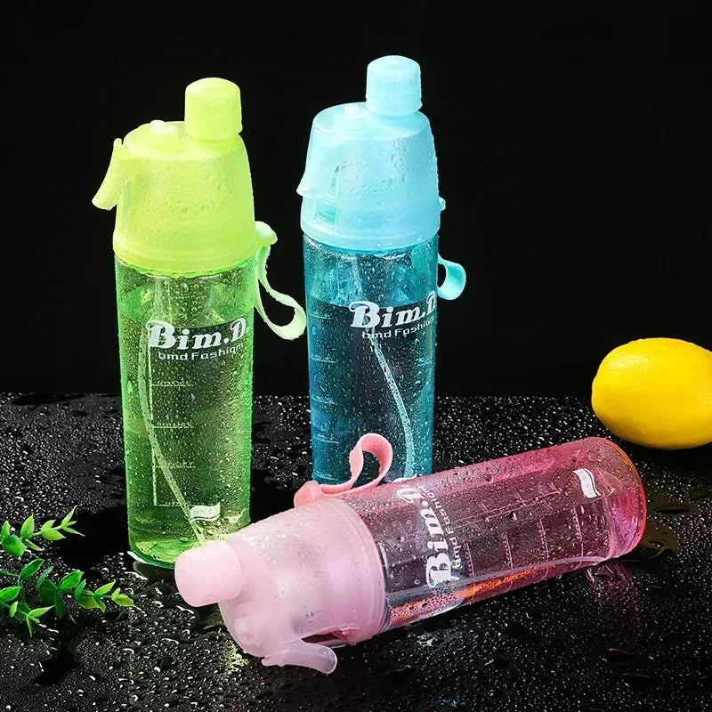 Dual Function Sports Water Bottle  Mist Spray  Hydration System - Product detail 4