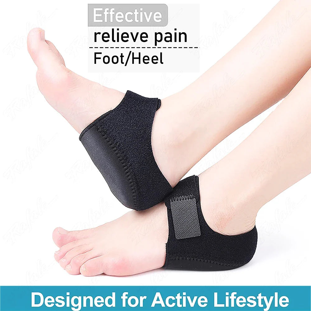 Orthopedic Heel Support Wrap  Adjustable Compression Fasciitis Relief - Product detail 6