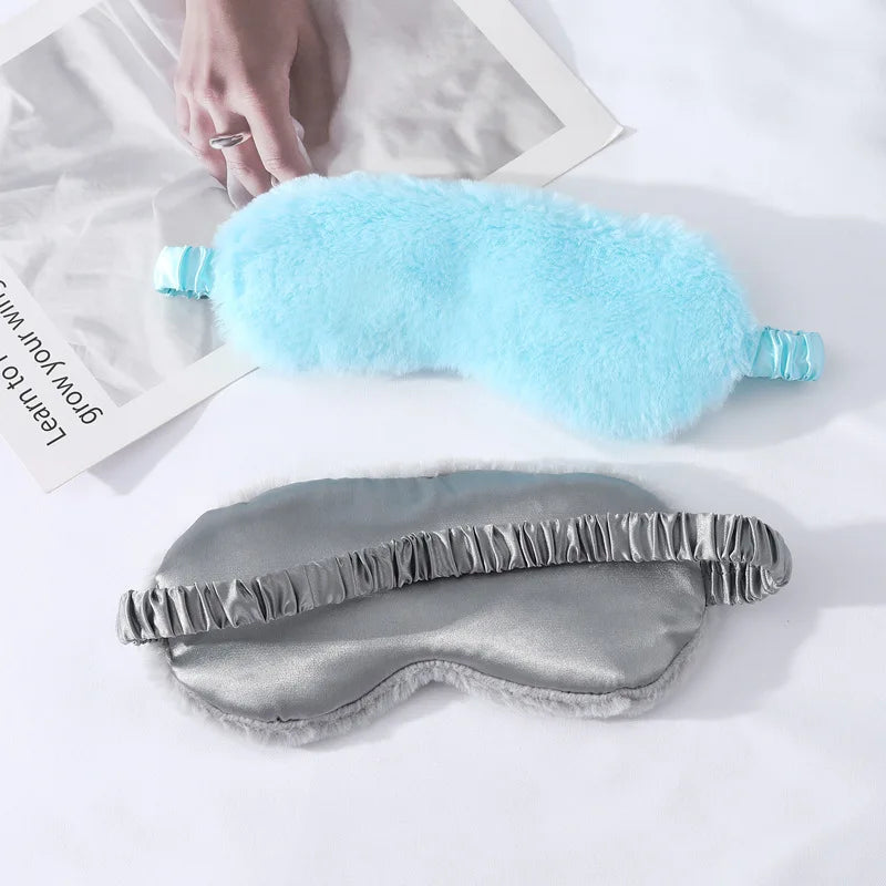Plush Sleep Mask  Ultra-Soft Light Blocking Design - Product detail 4