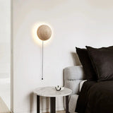 Travertine Wall Light  Natural Stone Half-Round Design - Product detail 5