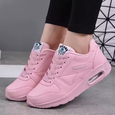 Air Cushion Sports Sneakers  Soft Pink Comfort Design - Product detail 6