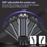 Smart Car Charger  LED Star Projector With Air Freshener - Product detail 6