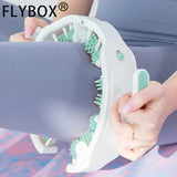 Ergonomic Body Massager  14-Wheel Therapeutic Roller Design - Product showcase