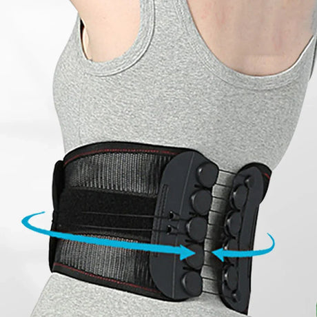 Ergonomic Back Brace  Dual Pulley Lumbar Support System - Product example