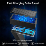 Modern Solar Path Lights  Z-Shaped LED Garden Lighting - Product detail 4