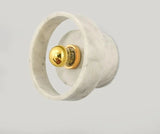 Modern Marble Wall Light  Natural Stone Circle Design - Product detail 6