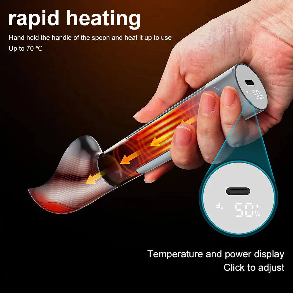 Smart Ice Cream Scoop  LED Display  USB Rechargeable - Product detail 5