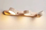 Modern LED Wall Lamp  Wood Stone Double Light Design - Product detail 9