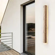 Outdoor Wall Lamp  Natural Travertine Stone LED Light - Detailed view