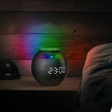 Smart Digital Alarm Clock  RGB Light Bluetooth Speaker Display - Product detail 4