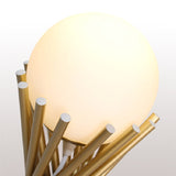 Modern Table Lamp  Twisted Gold Metal Design - Product detail 8