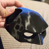 Batman Cat Mask  Black PLA Superhero Pet Costume - Product detail 5