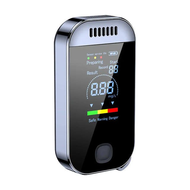 Digital Alcohol Tester  LCD Display with USB Charging - Product showcase