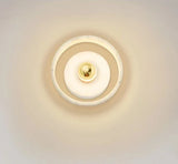 Modern Marble Wall Light  Natural Stone Circle Design - Product detail 7