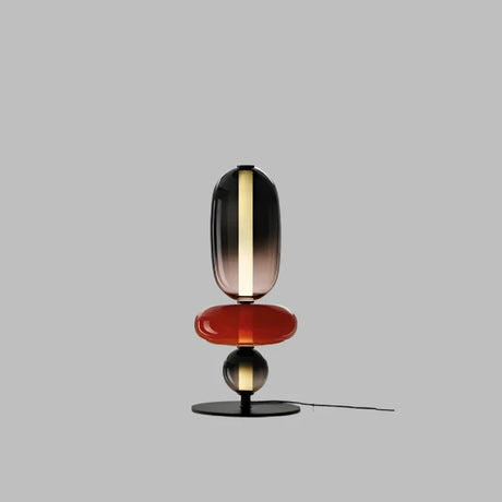 Modern Floor Lamp  Stacked Glass Spheres Design - Product detail 7