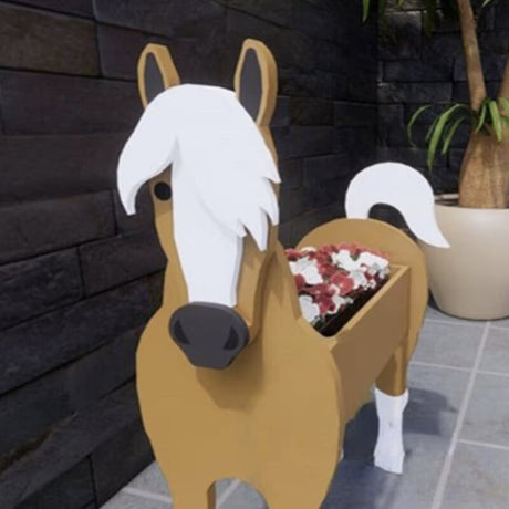 Animal Garden Planter  Shiba Inu Design With Flower Holder - Product detail 14