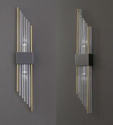 Modern Crystal Wall Lamp  Gold Finish Metal Sconce - Product detail 17